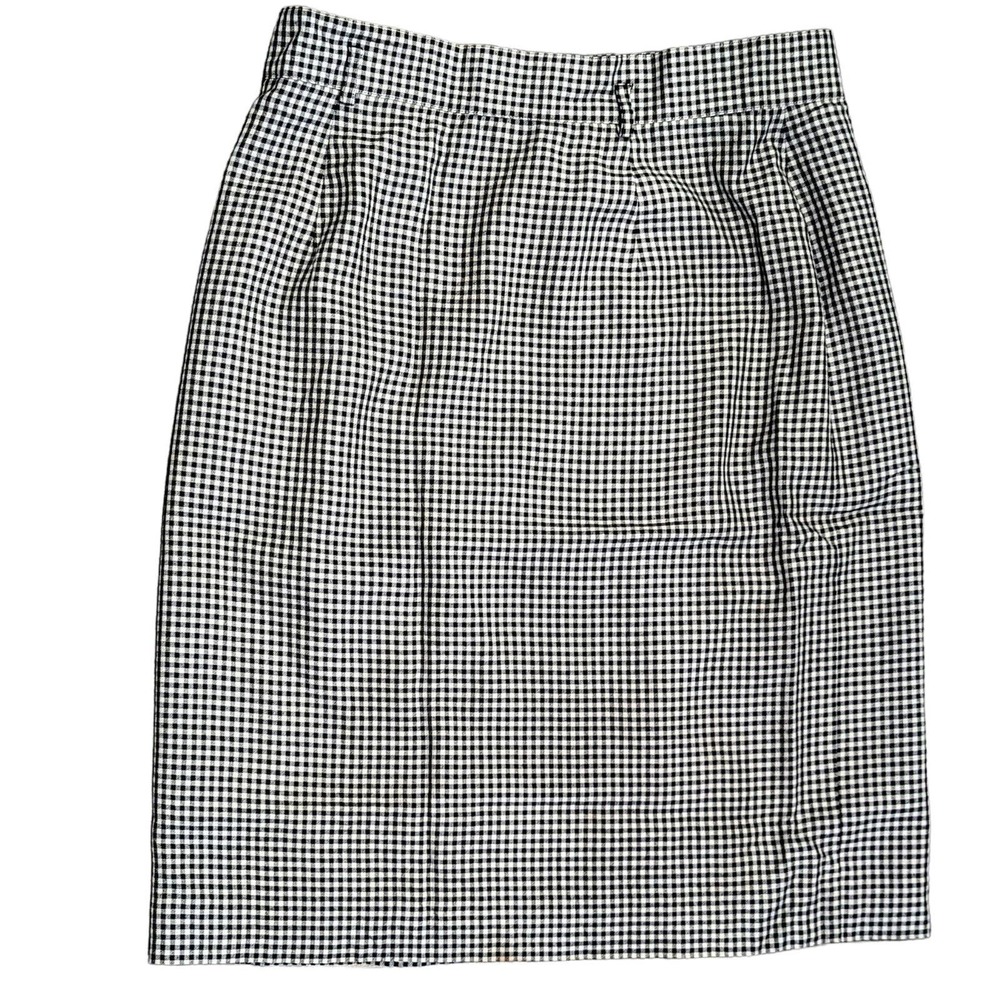 Rena Rowen for Saville Size 16 Black and White Vintage Style Pencil Skirt - Picture 3 of 4
